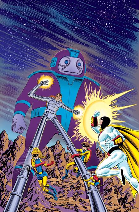SPACE GHOST ANNUAL #1 ONE SHOT CVR F JERRY ORDWAY LTD VIRGIN VAR