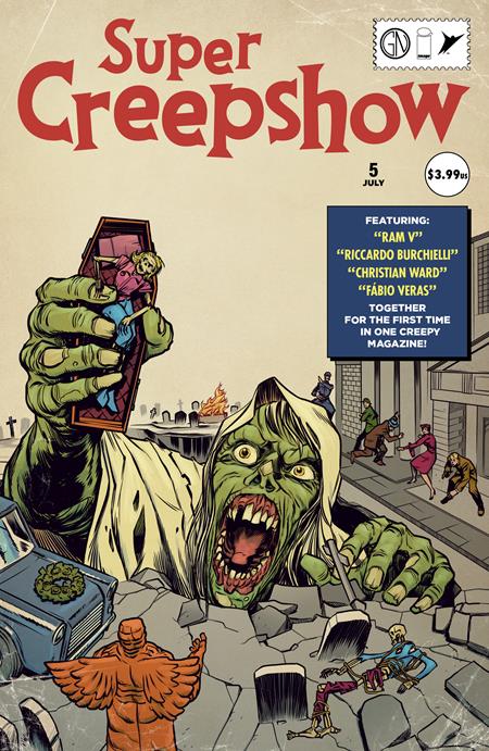 SUPER CREEPSHOW #5 CVR A PYE PARR (OF 5)