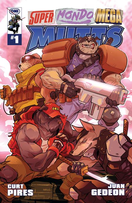 SUPER MONDO MEGA MUTTS #1 CVR C KARL KERSCHL VAR (OF 4)