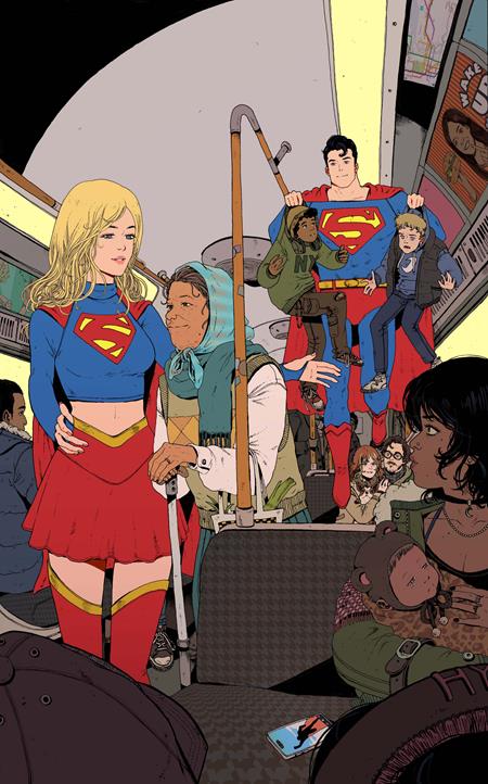 SUPERMAN UNLIMITED #15 CVR B ZOE THOROGOOD CARD STOCK VAR THE REIGN OF THE SUPERBOYS