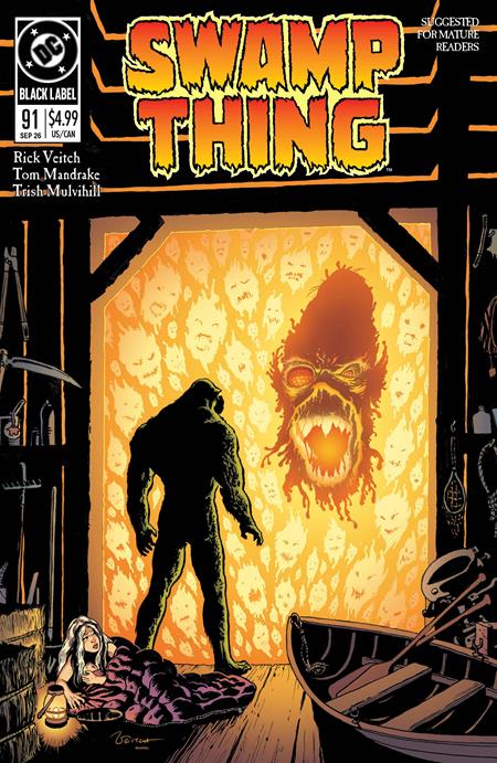 SWAMP THING 1989 #4 CVR A RICK VEITCH (OF 4)