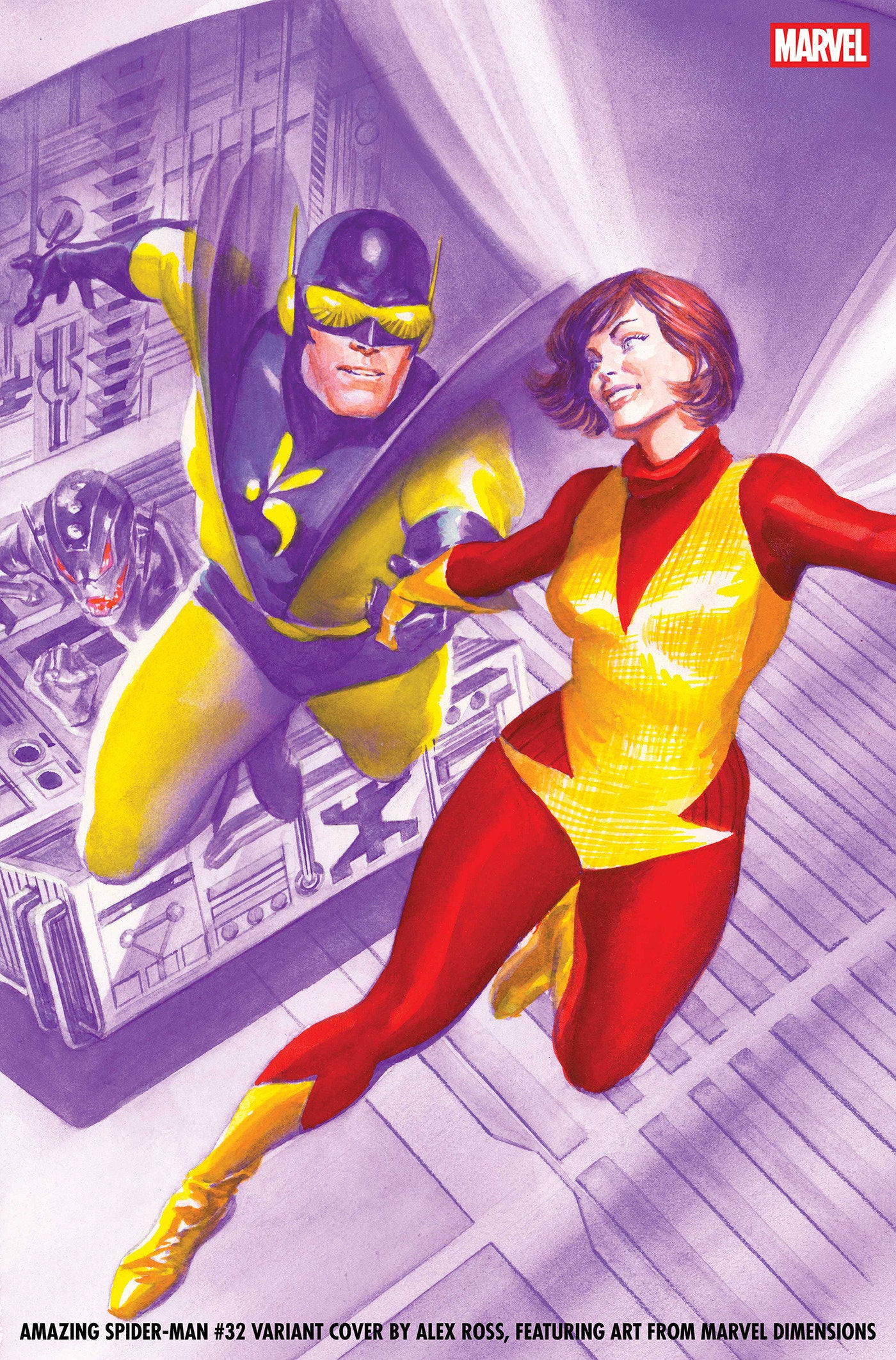 AMAZING SPIDER-MAN #32 ALEX ROSS MARVEL DIMENSIONS VAR CVR C