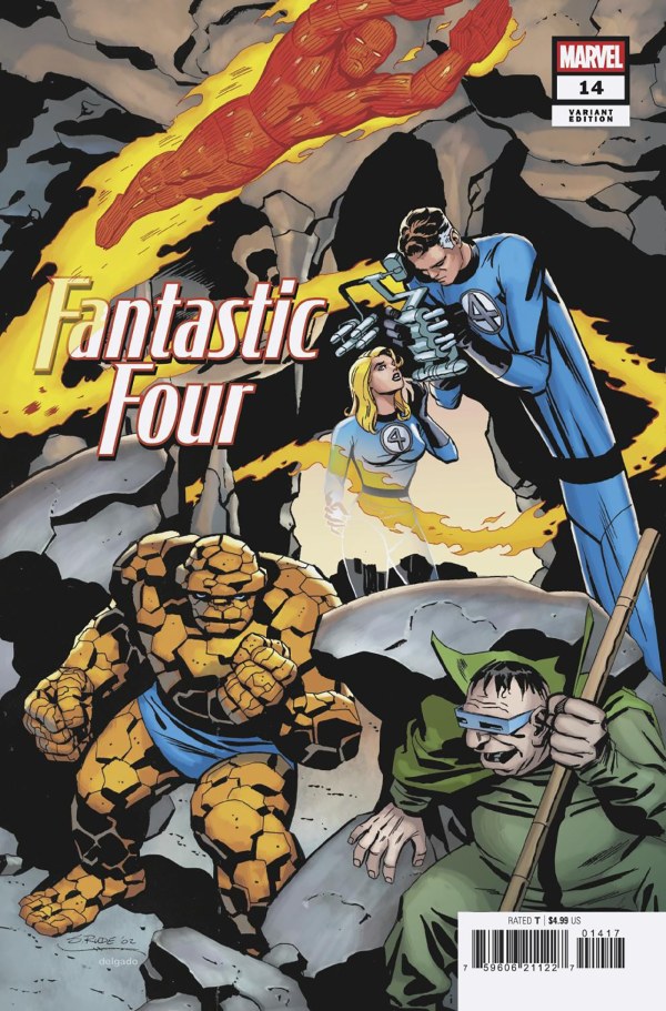 FANTASTIC FOUR #14 1:25 INCV STEVE RUDE VAR
