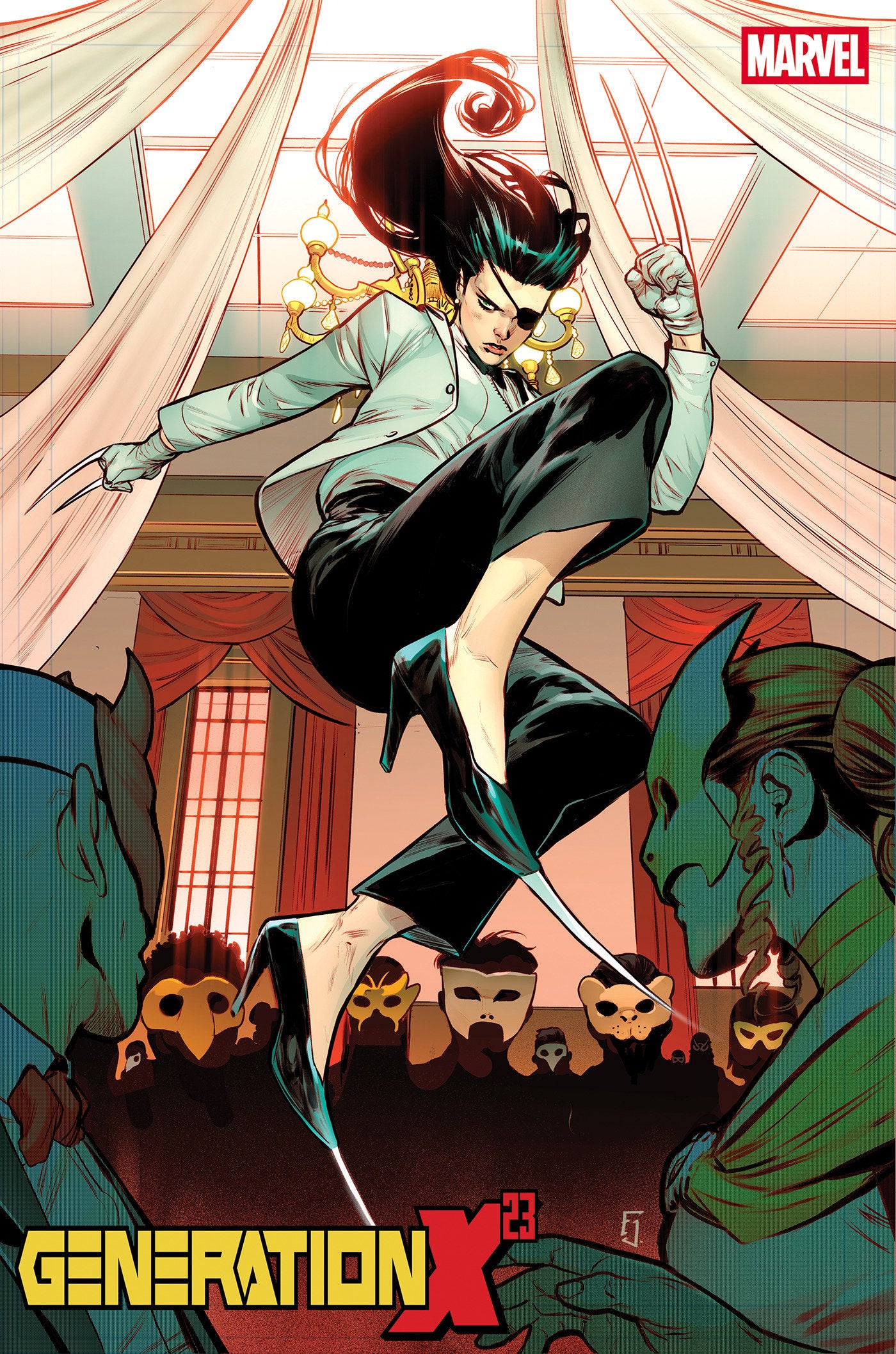 GENERATION X-23 #6 JUAN FRIGERI HELLFIRE COSTUME SWAP VAR CVR B