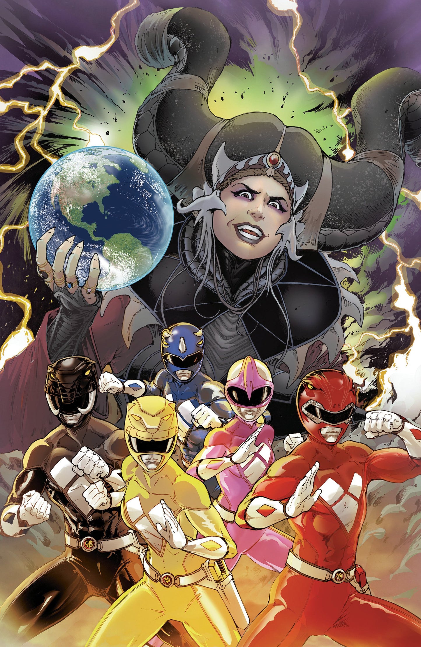 MIGHTY MORPHIN POWER RANGERS 2026 #2 CVR F 1:10 INCV GRIFFITH FULL ART FOIL VAR