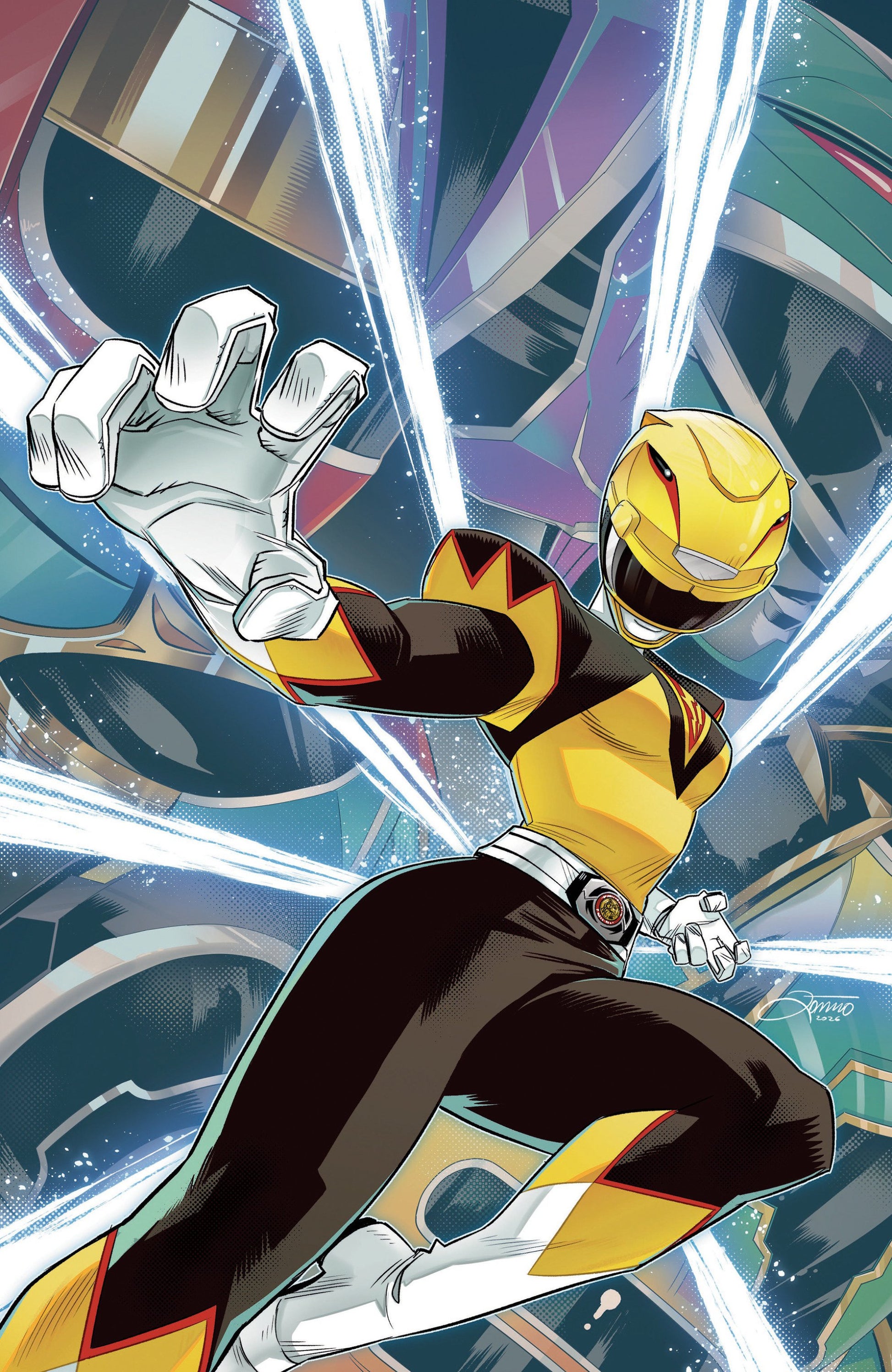 POWER RANGERS UNLIMITED #1 CVR E ZONNO FULL ART FOIL VAR