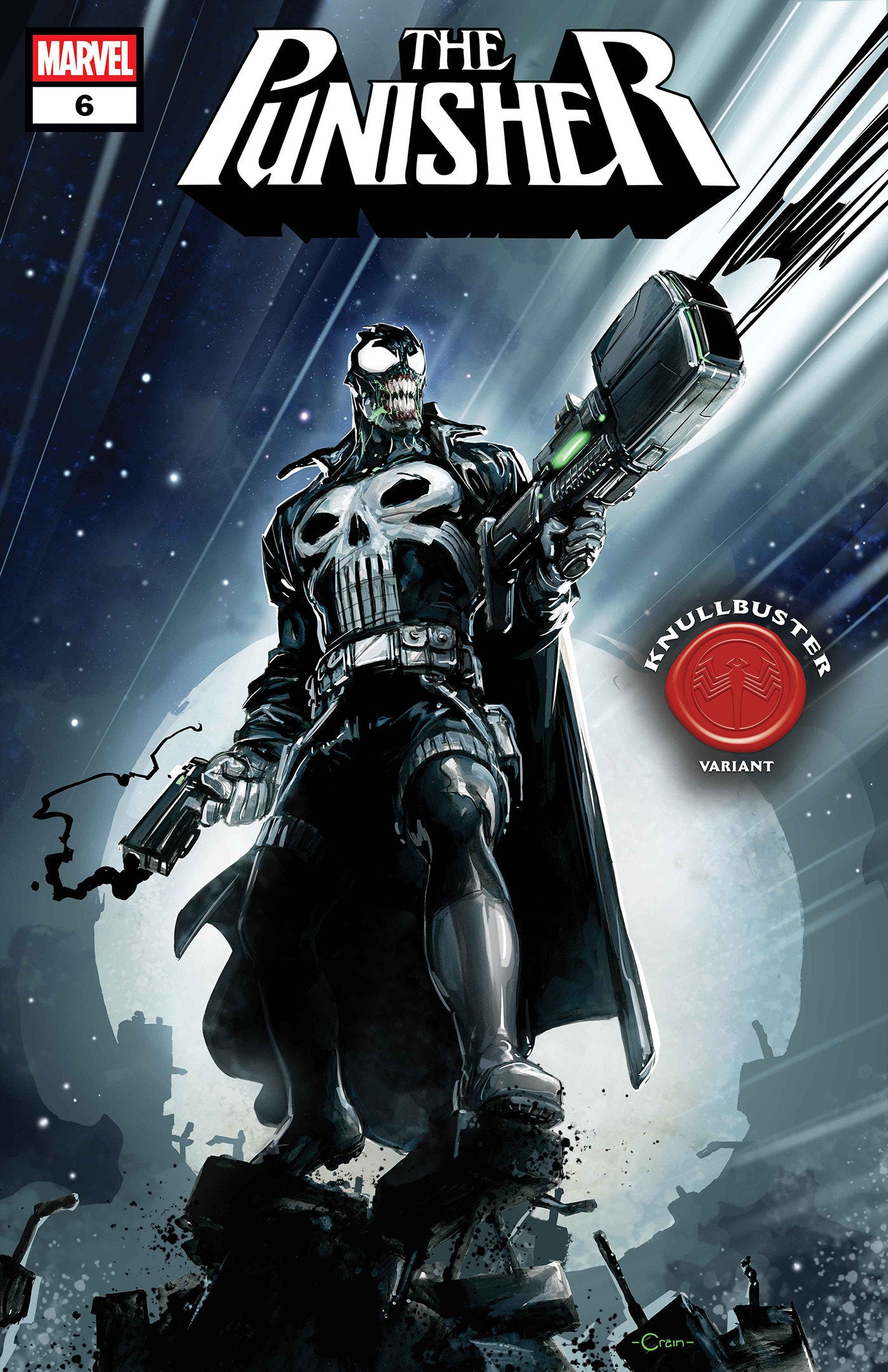 PUNISHER #6 CLAYTON CRAIN KNULLBUSTER VAR CVR B