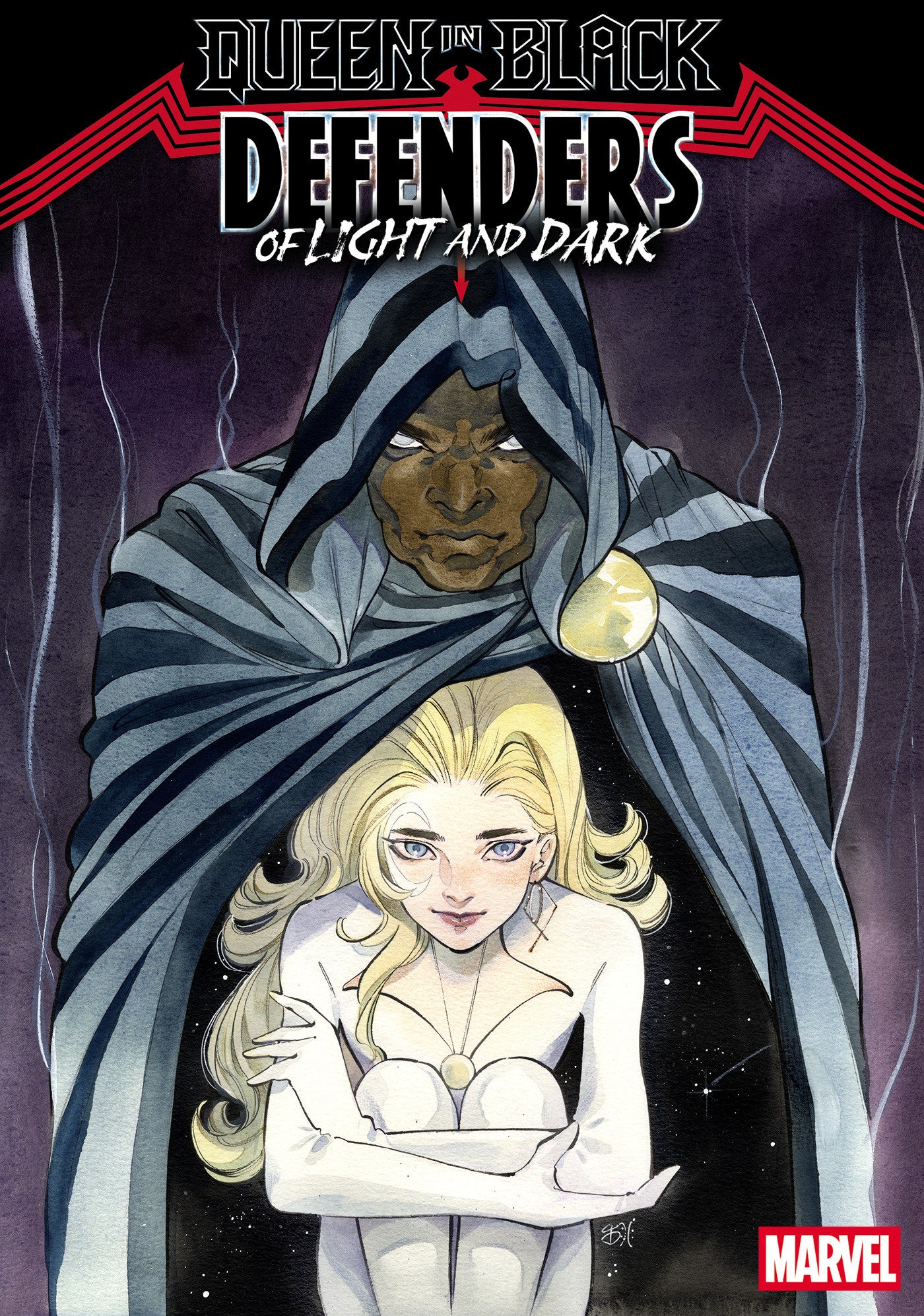 QUEEN IN BLACK DEFENDERS OF LIGHT AND DARK #1 CVR B PEACH MOMOKO VAR
