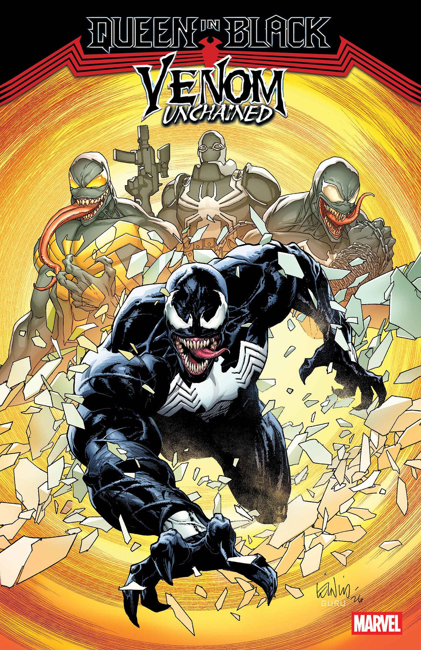 QUEEN IN BLACK VENOM UNCHAINED #1 CVR A QIB