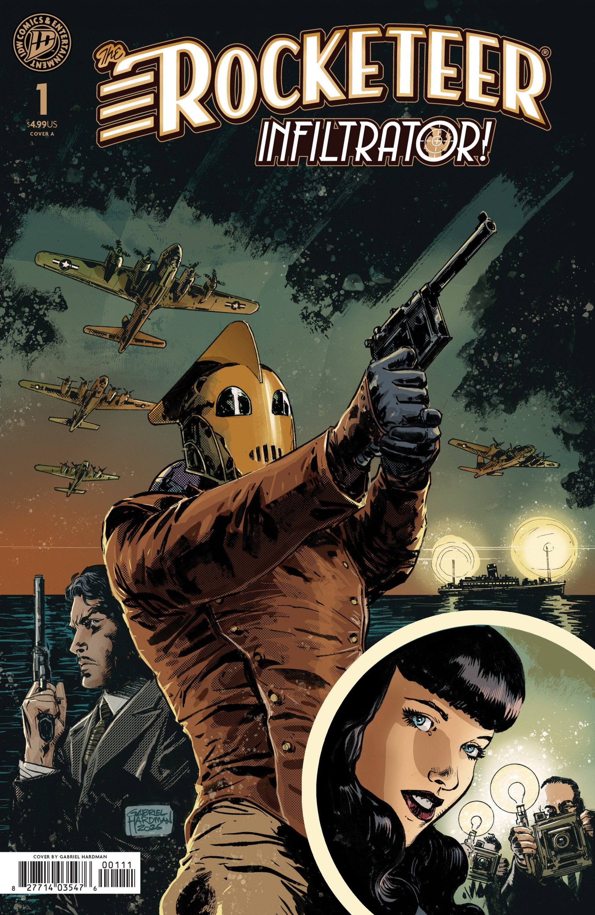 THE ROCKETEER INFILTRATOR #1 CVR A HARDMAN