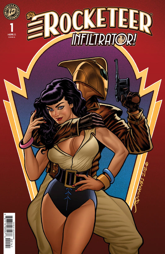 THE ROCKETEER INFILTRATOR #1 CVR D QUINONES VAR