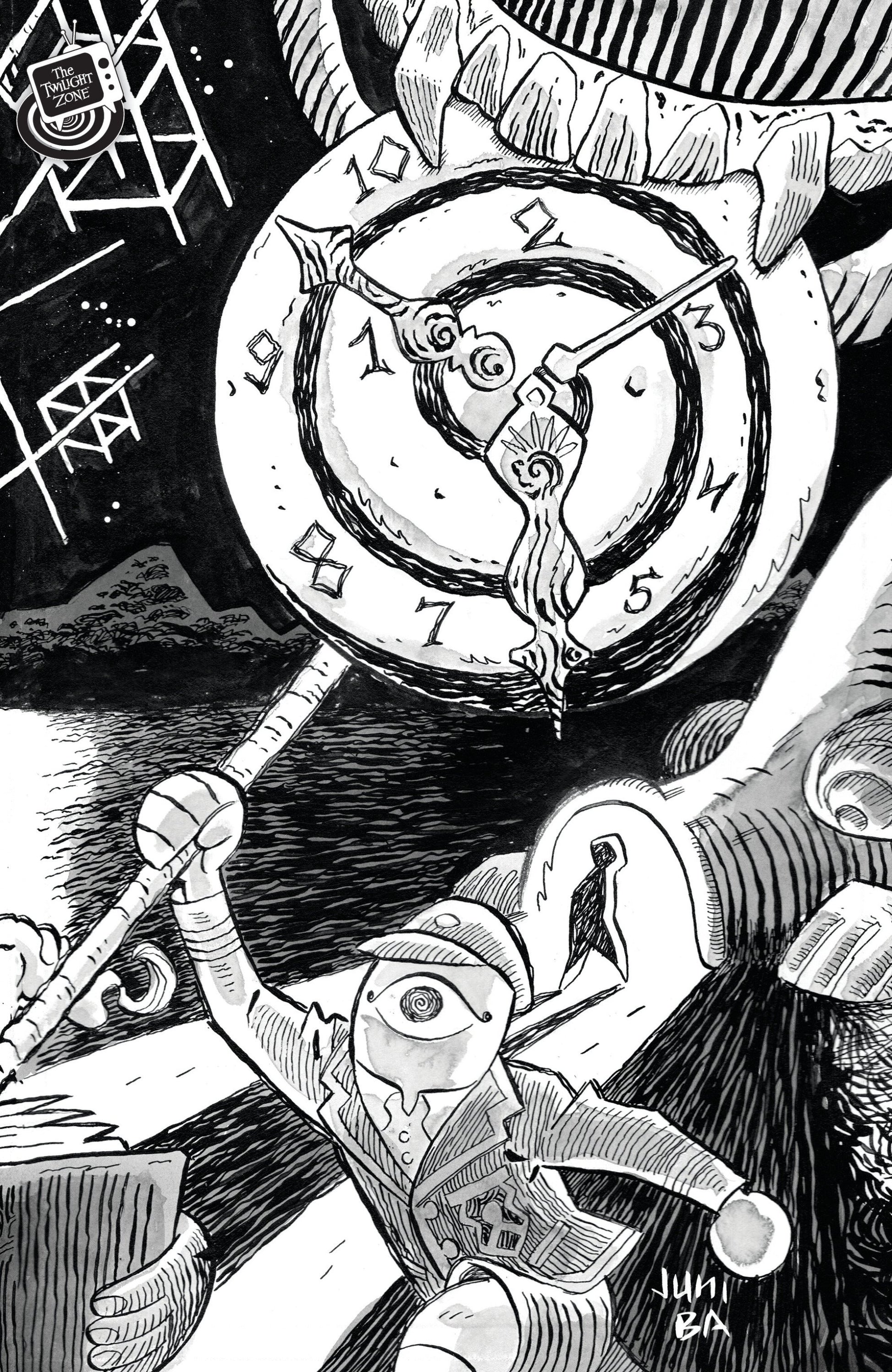 THE TWILIGHT ZONE #9 VAR B BA CONNECTING COVER CVR B