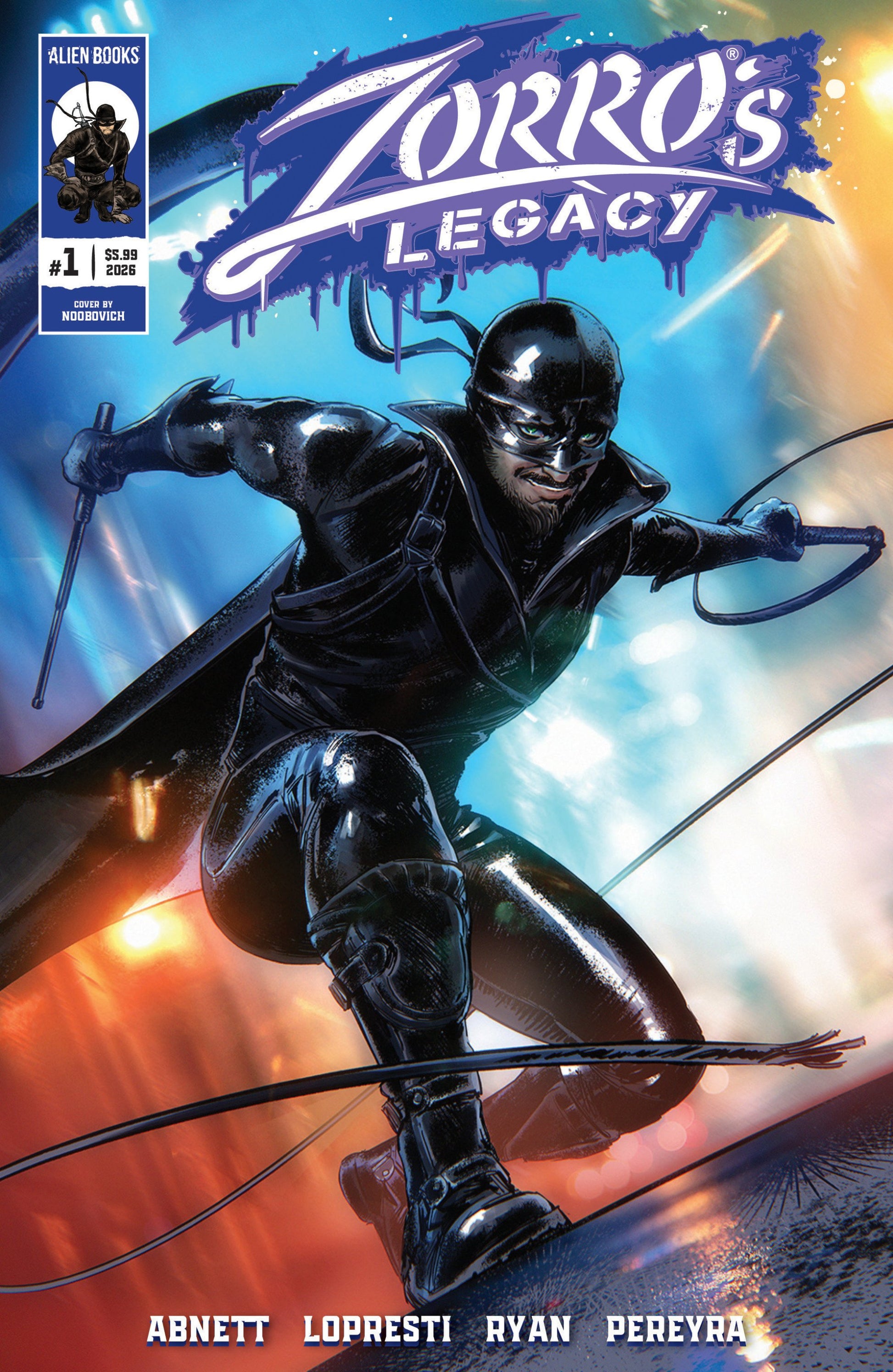 ZORROS LEGACY #1 VAR C NOOBOVICH CVR C