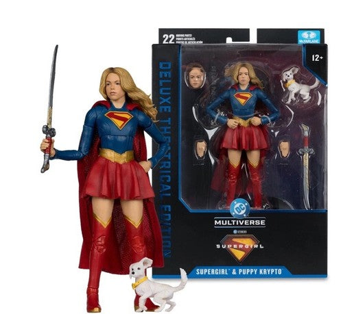 DC THEATRICAL DELUXE SUPERGIRL & PUPPY KRYPTO