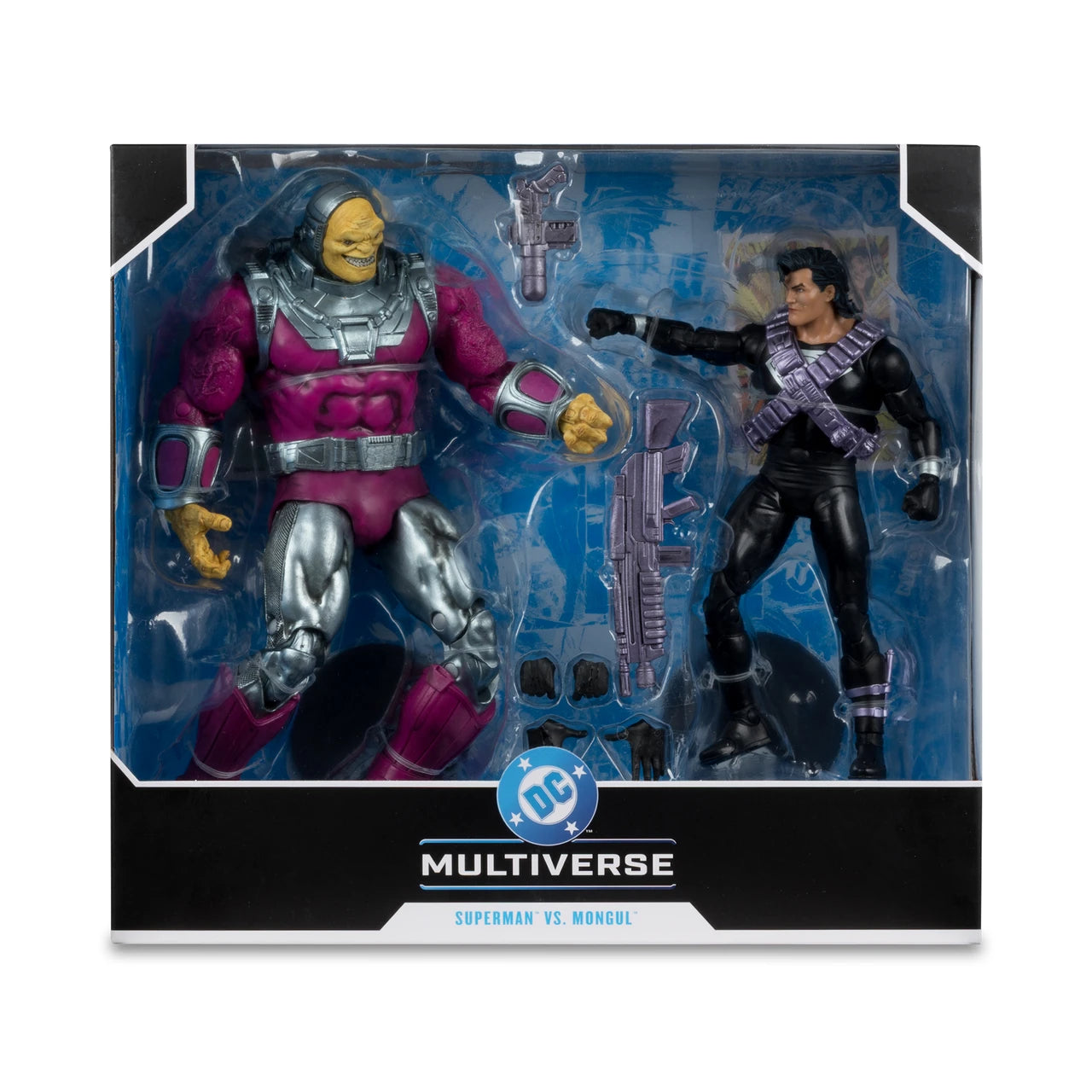 DC MULTIVERSE MONGUL VS KRYPTONIAN SUIT SUPERMAN 2 PK