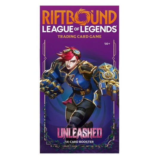 RIFTBOUND LEAGUE OF LEGENDS UNLEASHED BOOSTER PACK