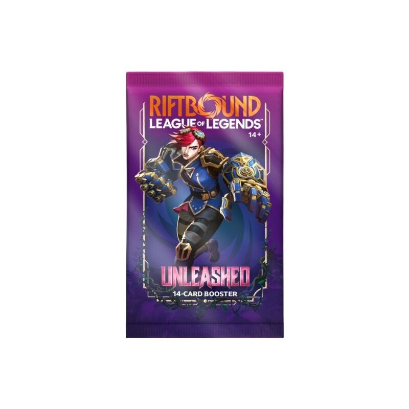 RIFTBOUND LEAGUE OF LEGENDS UNLEASHED BOOSTER PACK