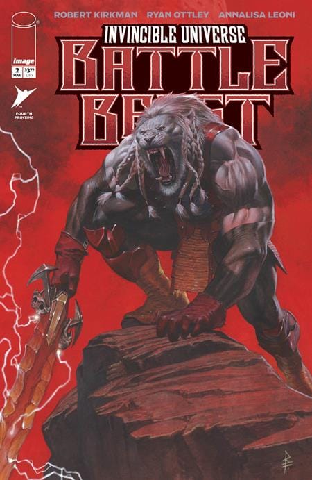 INVINCIBLE UNIVERSE BATTLE BEAST #2 4TH PRINTING