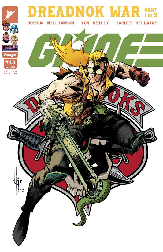 GI JOE #13 2ND PRINTING CVR A JASON HOWARD
