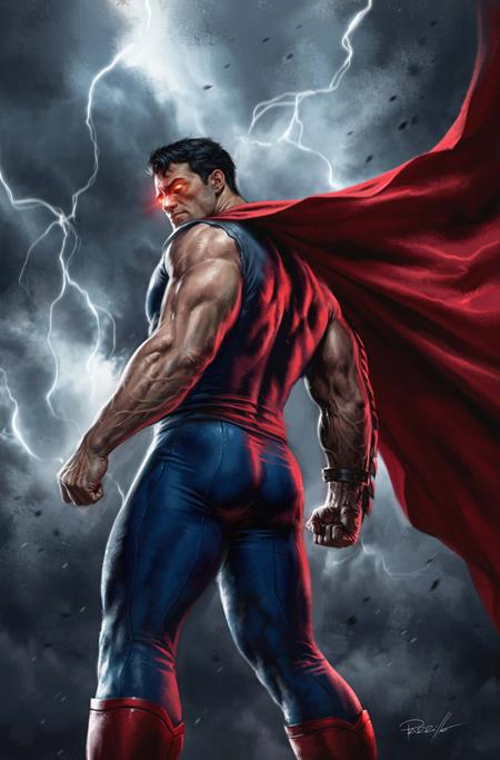 ADVENTURES OF SUPERMAN BOOK OF EL #11 CVR B LUCIO PARRILLO CARD STOCK VAR (OF 12)