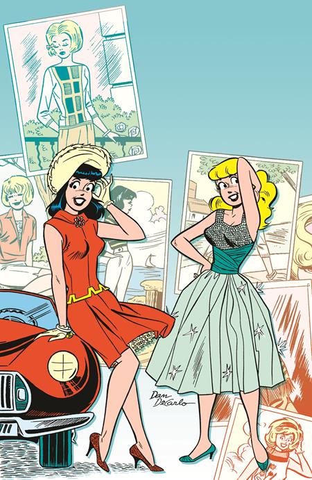 ARCHIE COMICS 85TH ANNIVERSARY PRESENTS BETTY & VERONICA FASHION PAGES ONE-SHOT CVR D DAN DECARLO FOIL FULL ART VAR