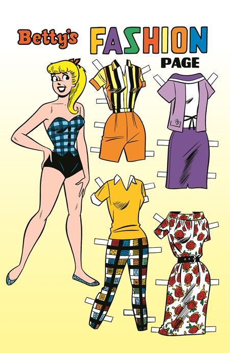 ARCHIE COMICS 85TH ANNIVERSARY PRESENTS BETTY & VERONICA FASHION PAGES ONE-SHOT CVR E DAN DECARLO SILVER FOIL BETTY PIN-UP VAR