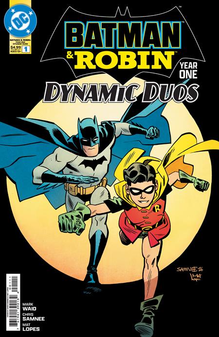 BATMAN & ROBIN YEAR ONE DYNAMIC DUOS #1 CVR A CHRIS SAMNEE (OF 12)