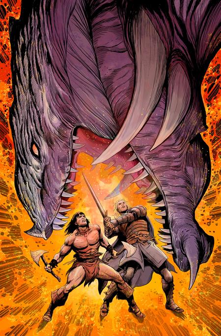 CONAN AND DRAGONERO #4 CVR C PATCH ZIRCHER VIRGIN CARDSTOCK VAR (OF 7)