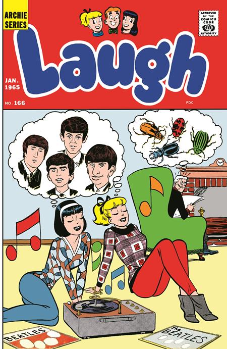 LAUGH #166 FACSIMILE EDITION CVR A HARRY LUCEY MARIO ACQUAVIVA