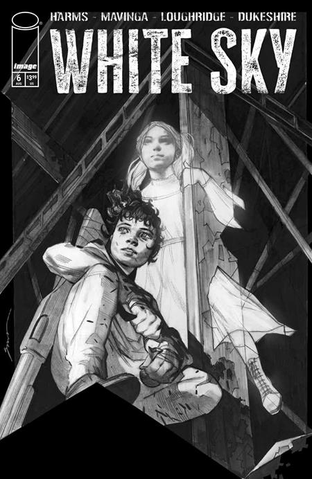 WHITE SKY #6 CVR D ELIZA IVANOVA B&W VAR