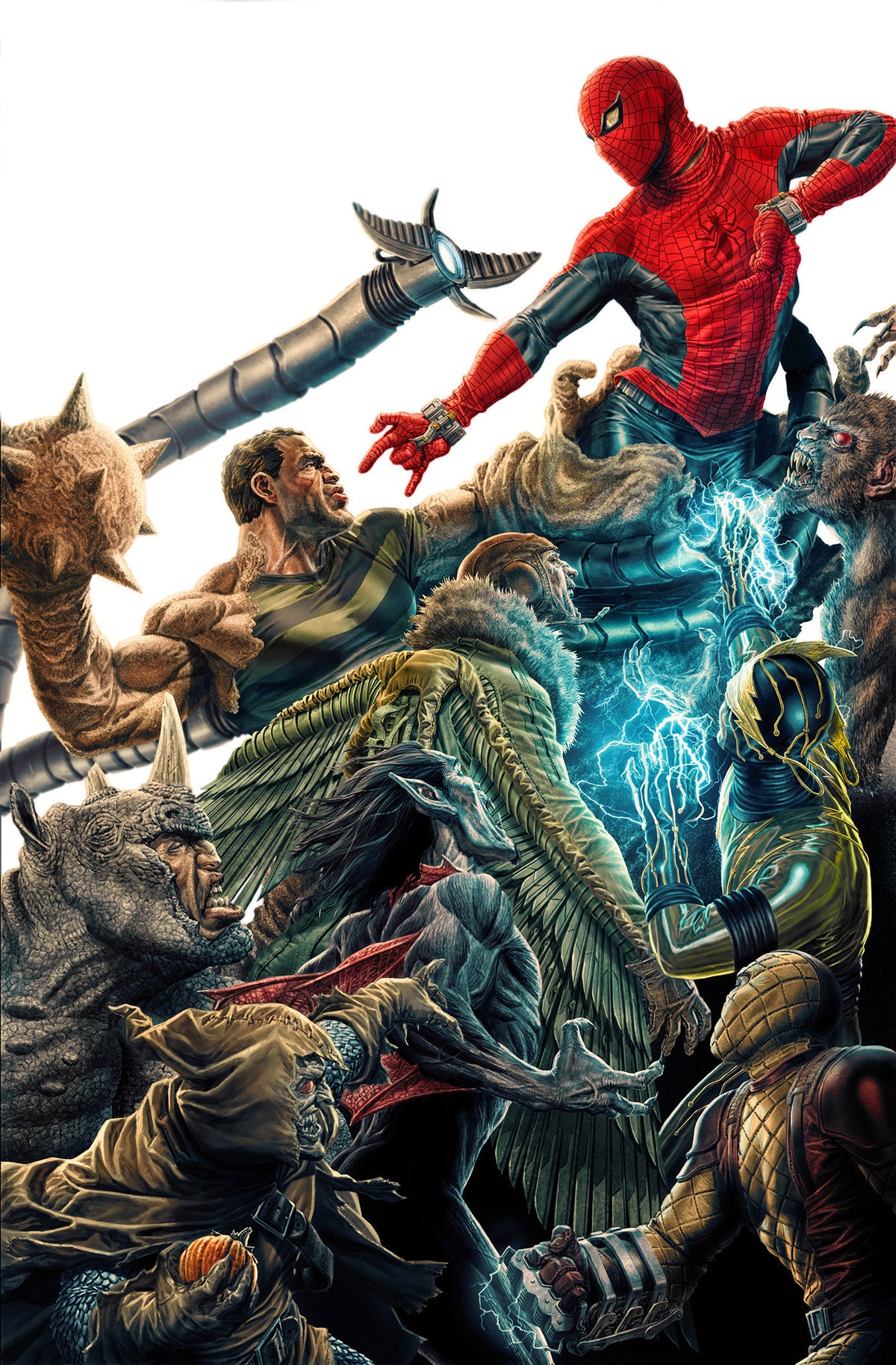 AMAZING SPIDER-MAN #1000 1:100 INCV LEE BERMEJO AMAZING VISIONS VIRGIN VAR