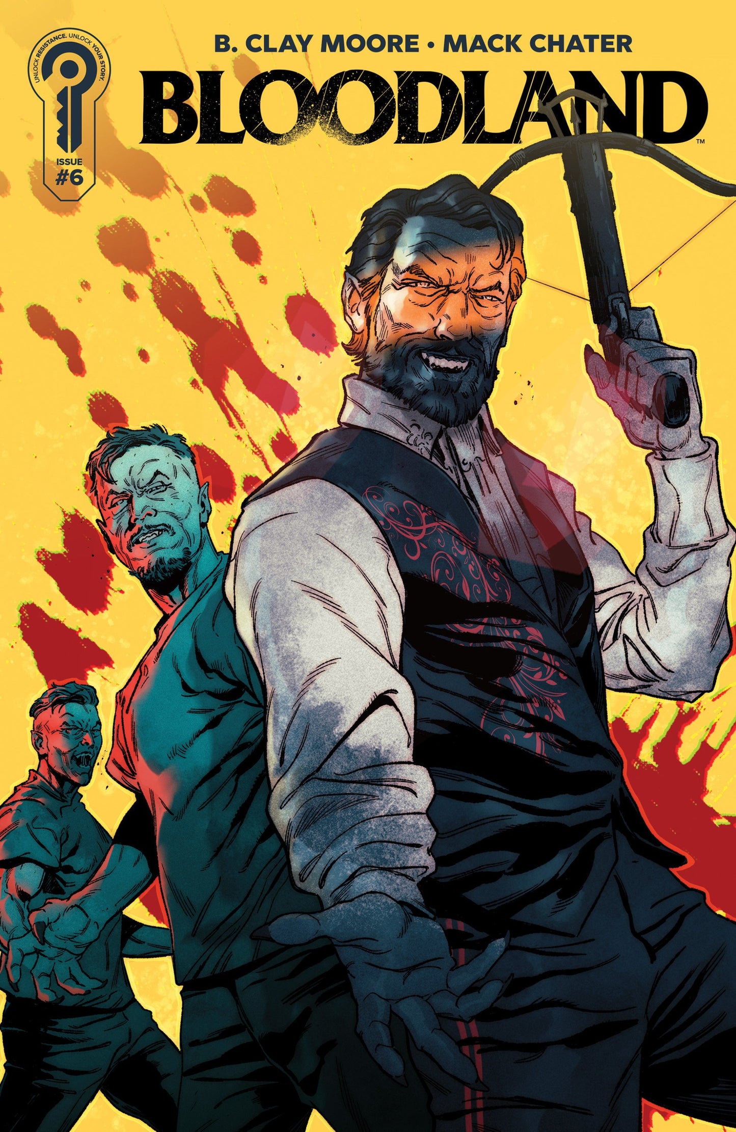 BLOODLAND #6 COVER A MACK CHATER CVR A