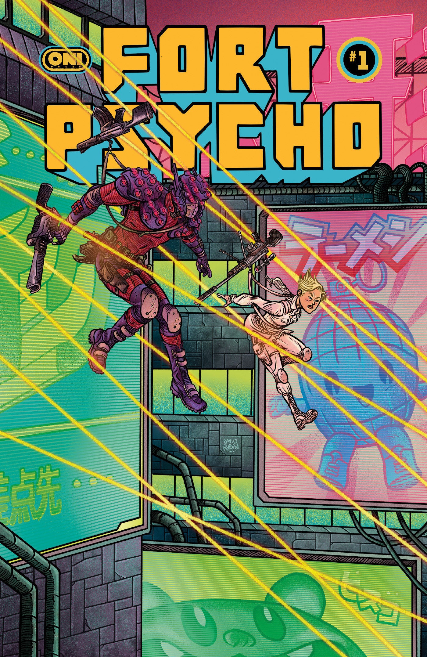 FORT PSYCHO #1 CVR G 1:10 INCV DAVID RUBIN VAR