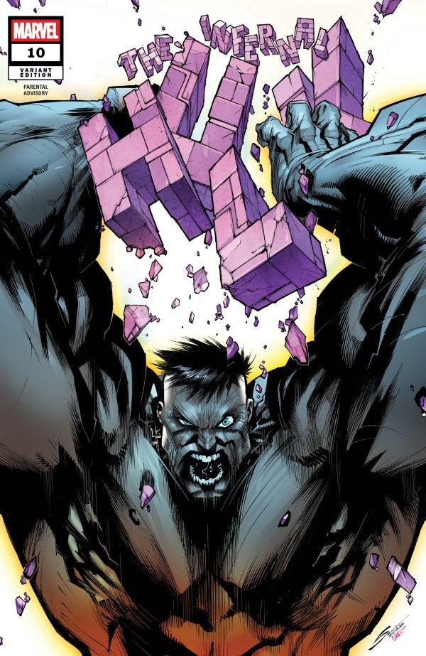 INFERNAL HULK #10 1:25 INCV GERARDO SANDOVAL VAR