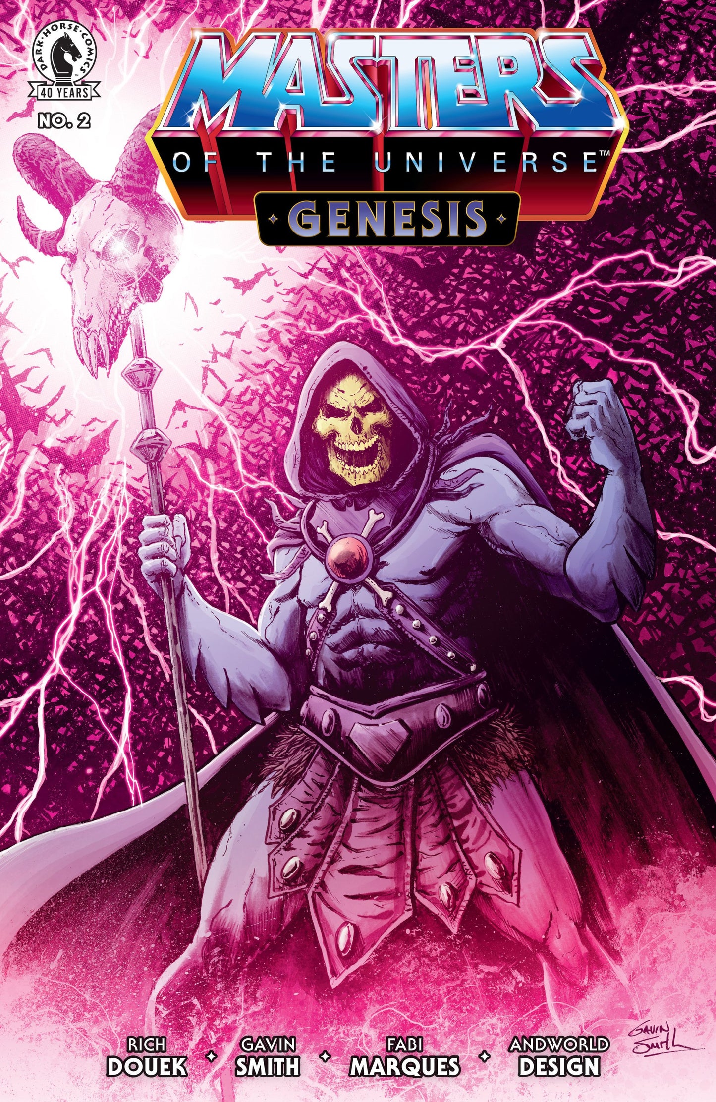 MASTERS OF THE UNIVERSE GENESIS #2 CVR B GAVIN SMITH