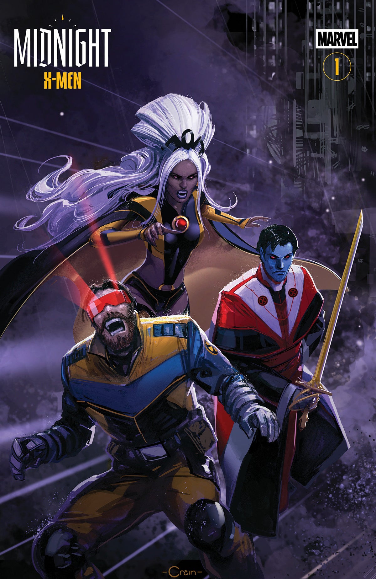 MIDNIGHT X-MEN #1 CVR E CLAYTON CRAIN 3-PART CONNECTING VAR