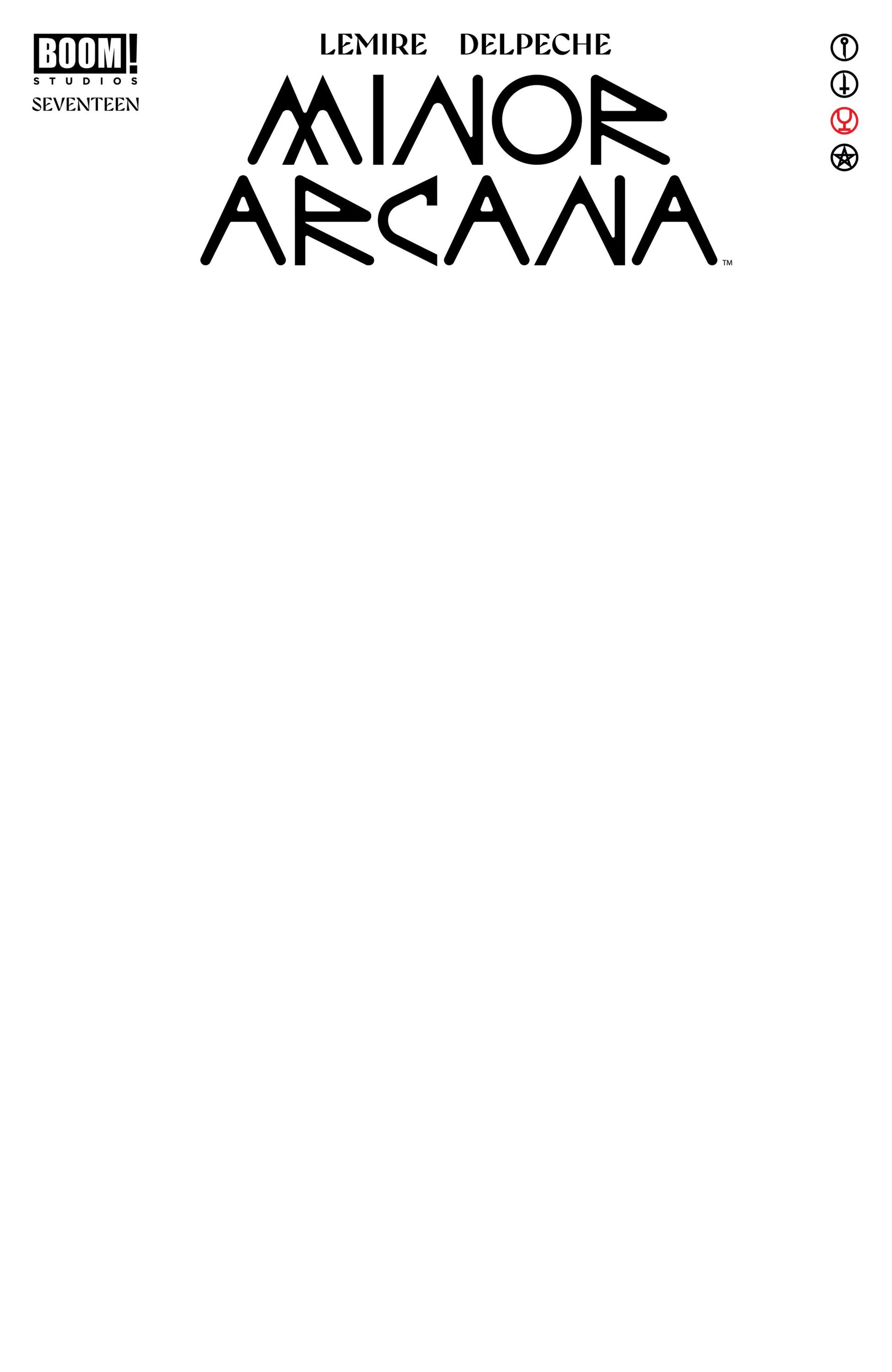 MINOR ARCANA #17 C BLANK SKETCH VAR