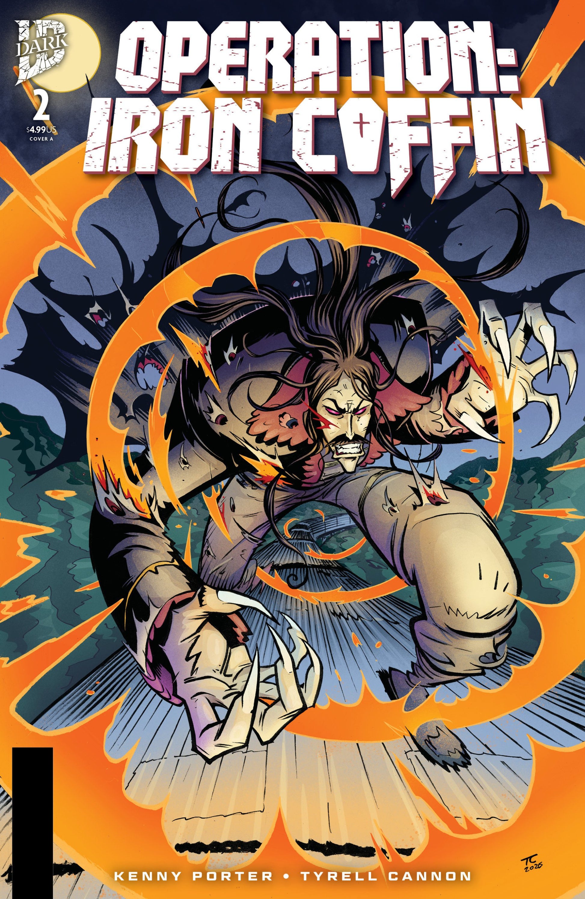 OPERATION IRON COFFIN #2 COVER A CANNON CVR A