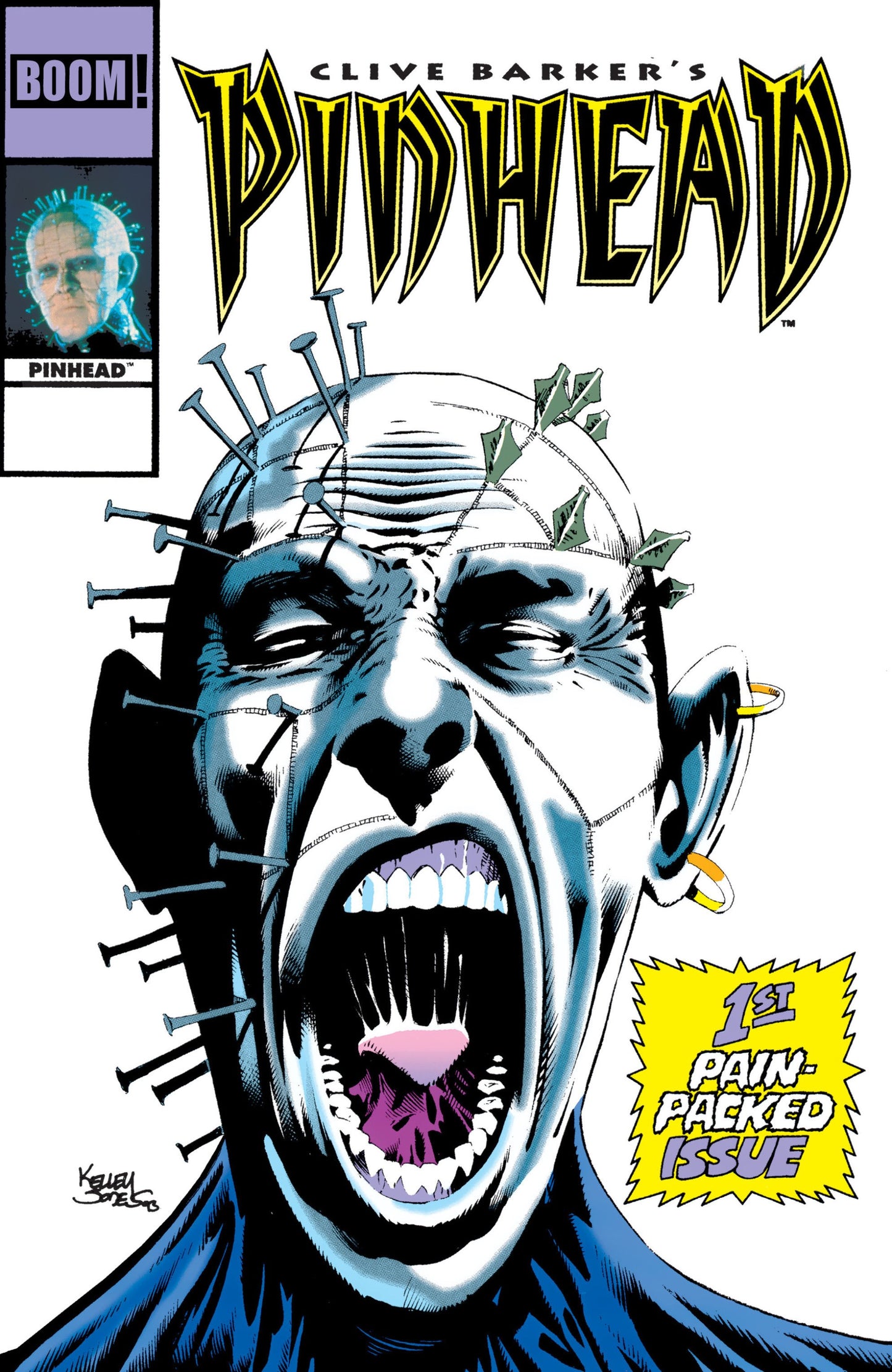 PINHEAD FACSIMILE EDITION #1 A MAIN DRESSED JONES CVR A