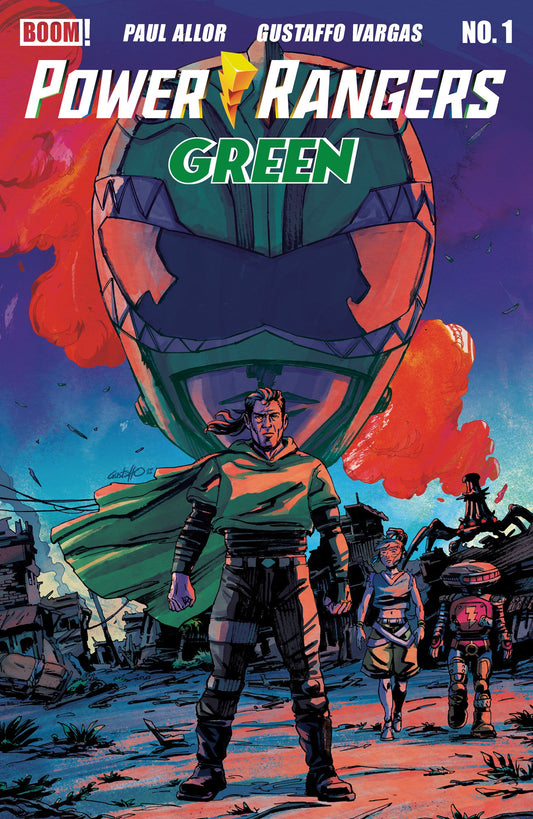 POWER RANGERS GREEN #1 CVR B VARGAS VAR