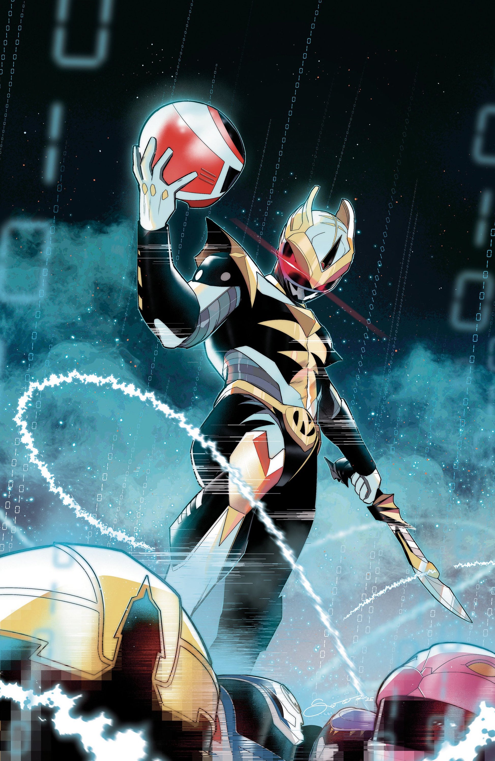POWER RANGERS UNLIMITED #2 D FOIL VAR FULL ART FOIL SORRESSA CVR D