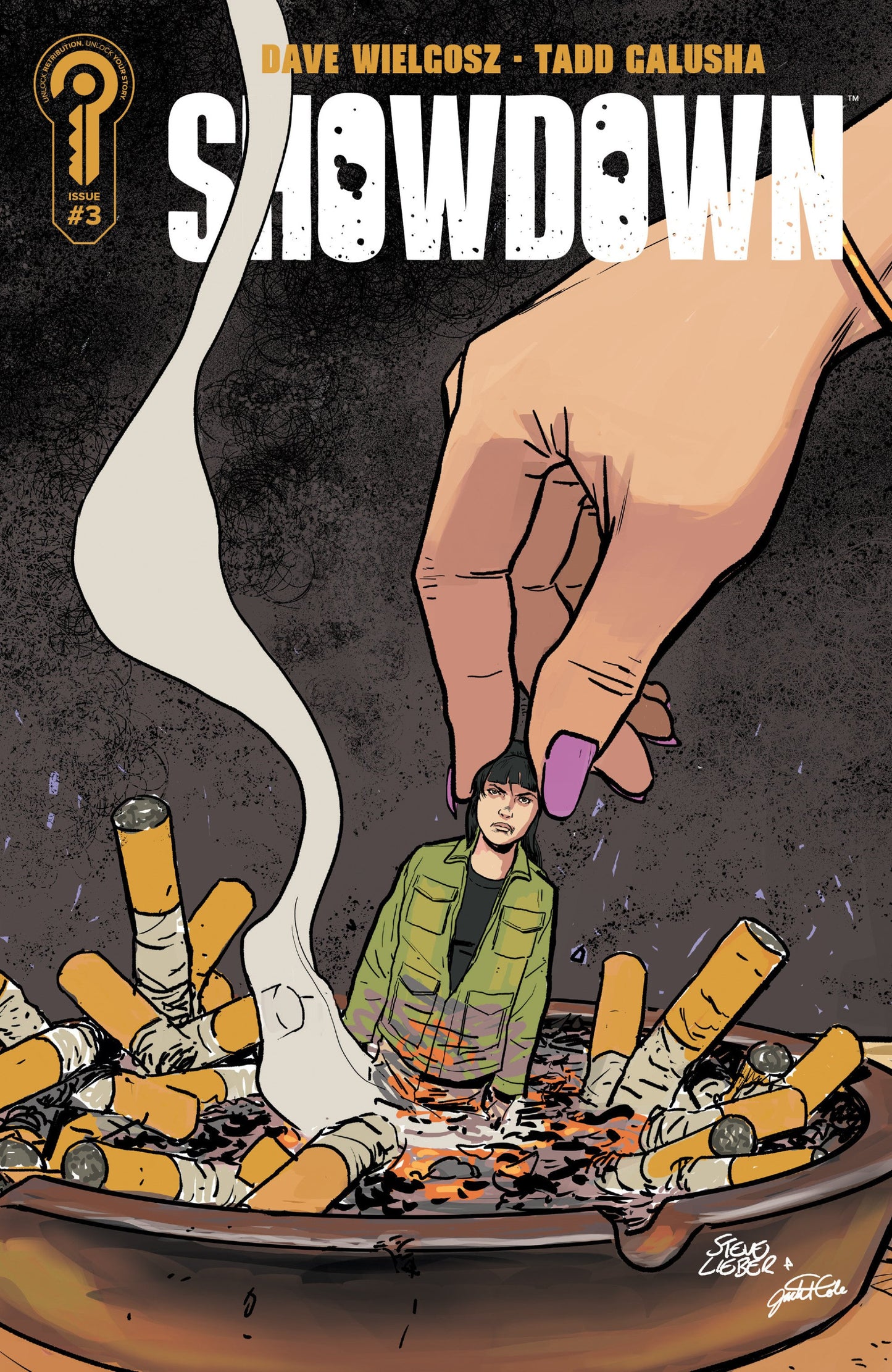 SHOWDOWN #3 CVR A STEVE LIEBER