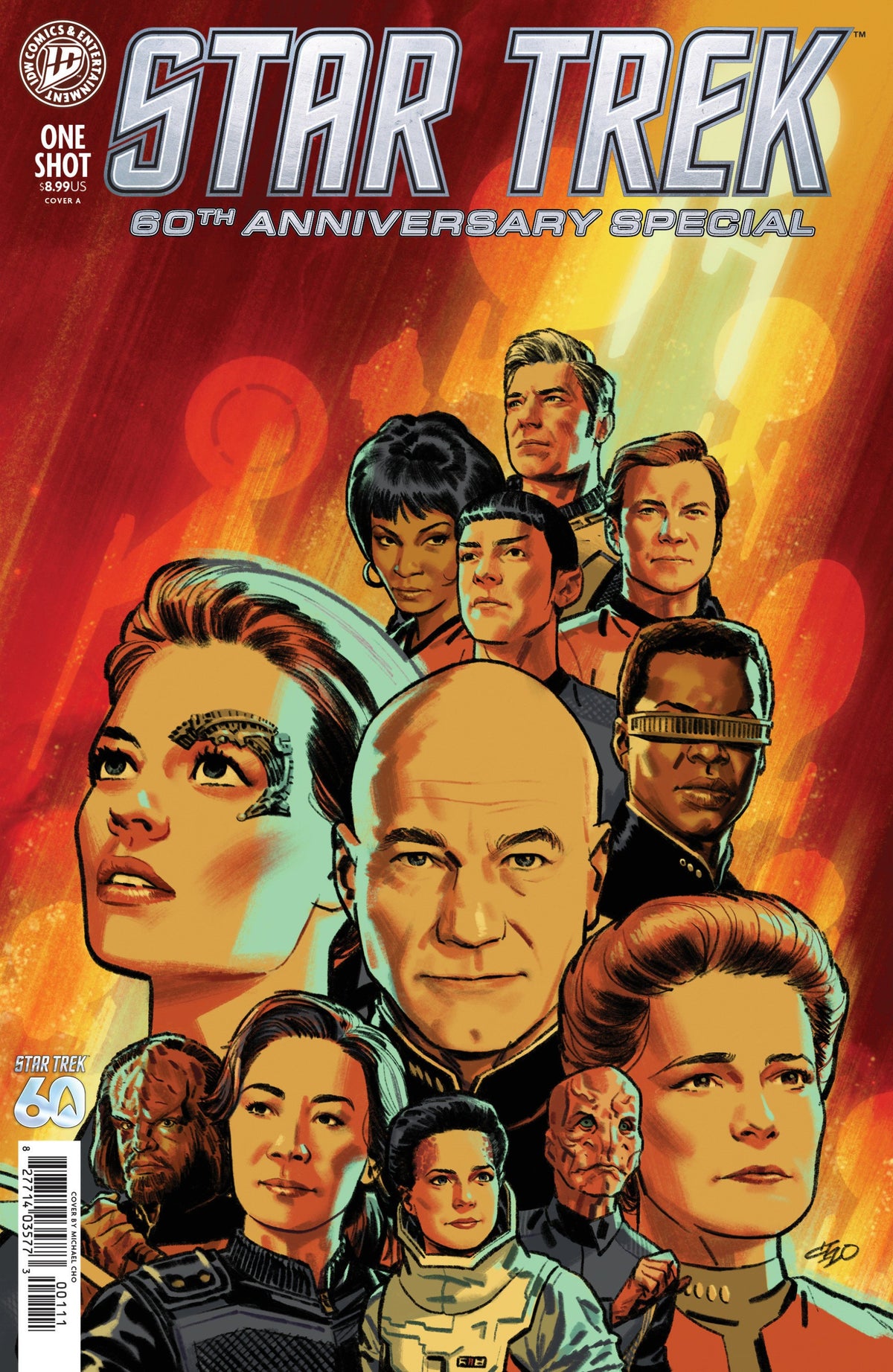STAR TREK 60TH ANNIVERSARY SPECIAL CVR A CHO