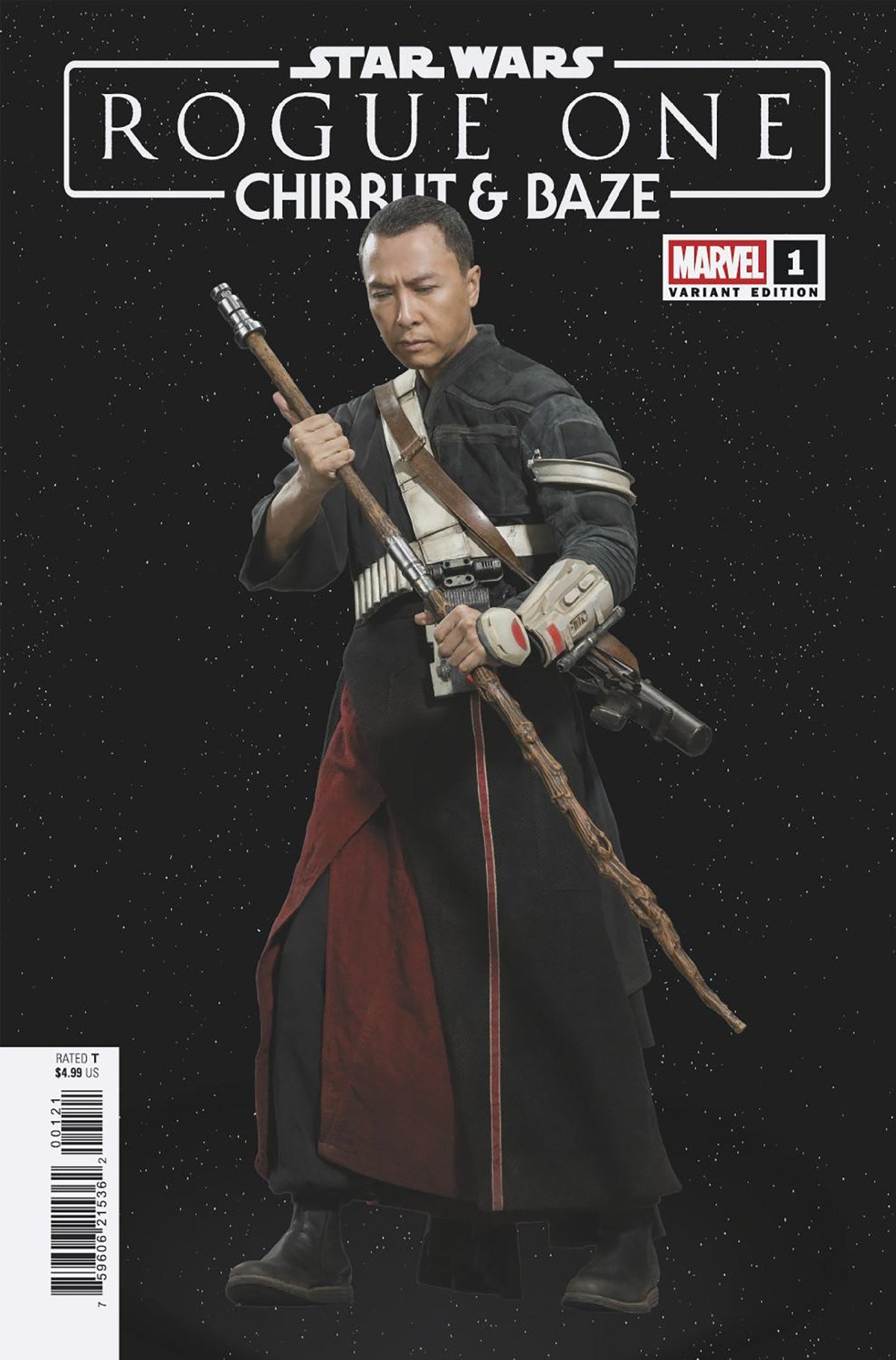 STAR WARS ROGUE ONE - CHIRRUT AND BAZE #1 PHOTO VAR CVR B