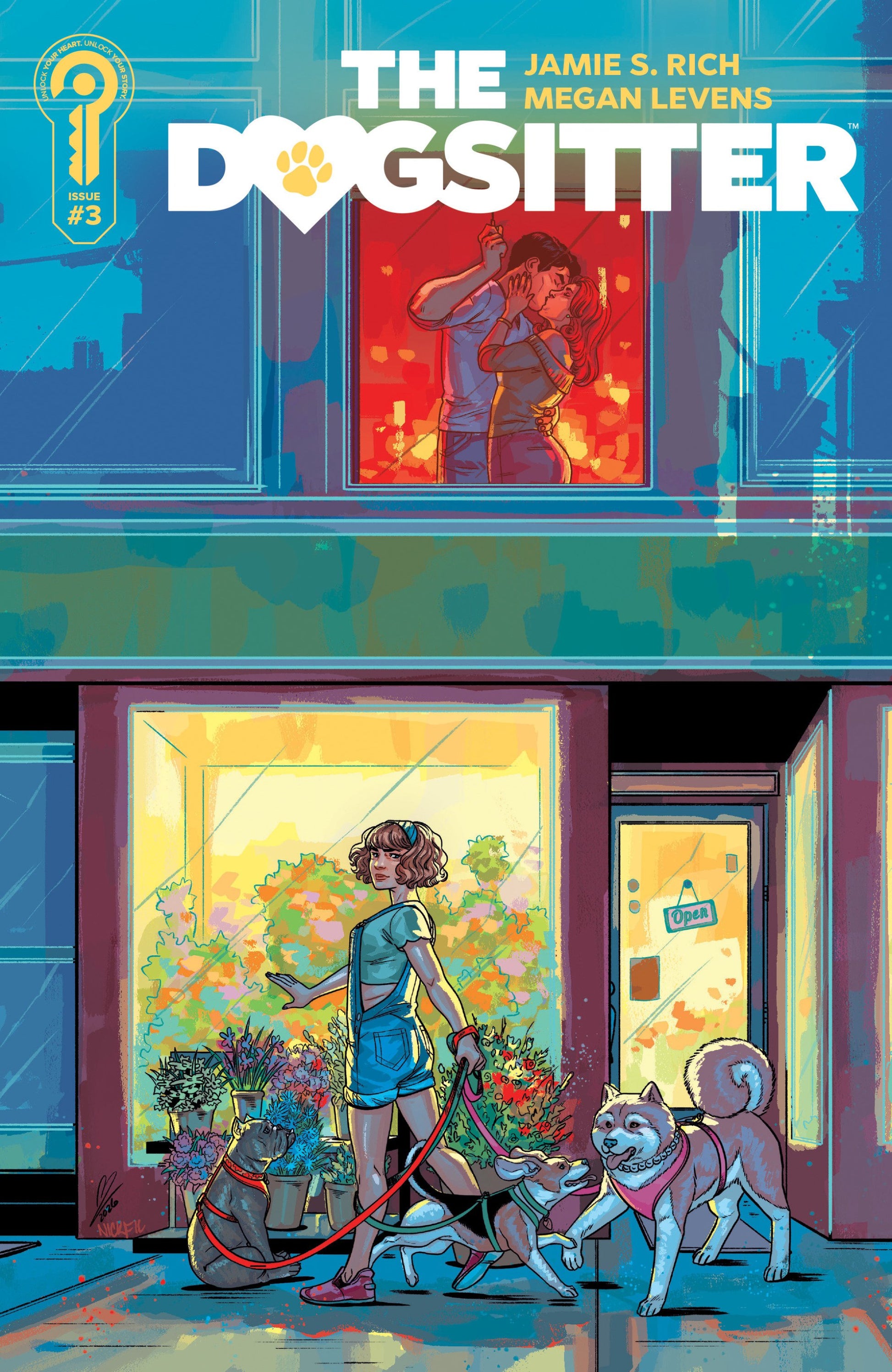 THE DOGSITTER #3 COVER A MEGAN LEVENS CVR A