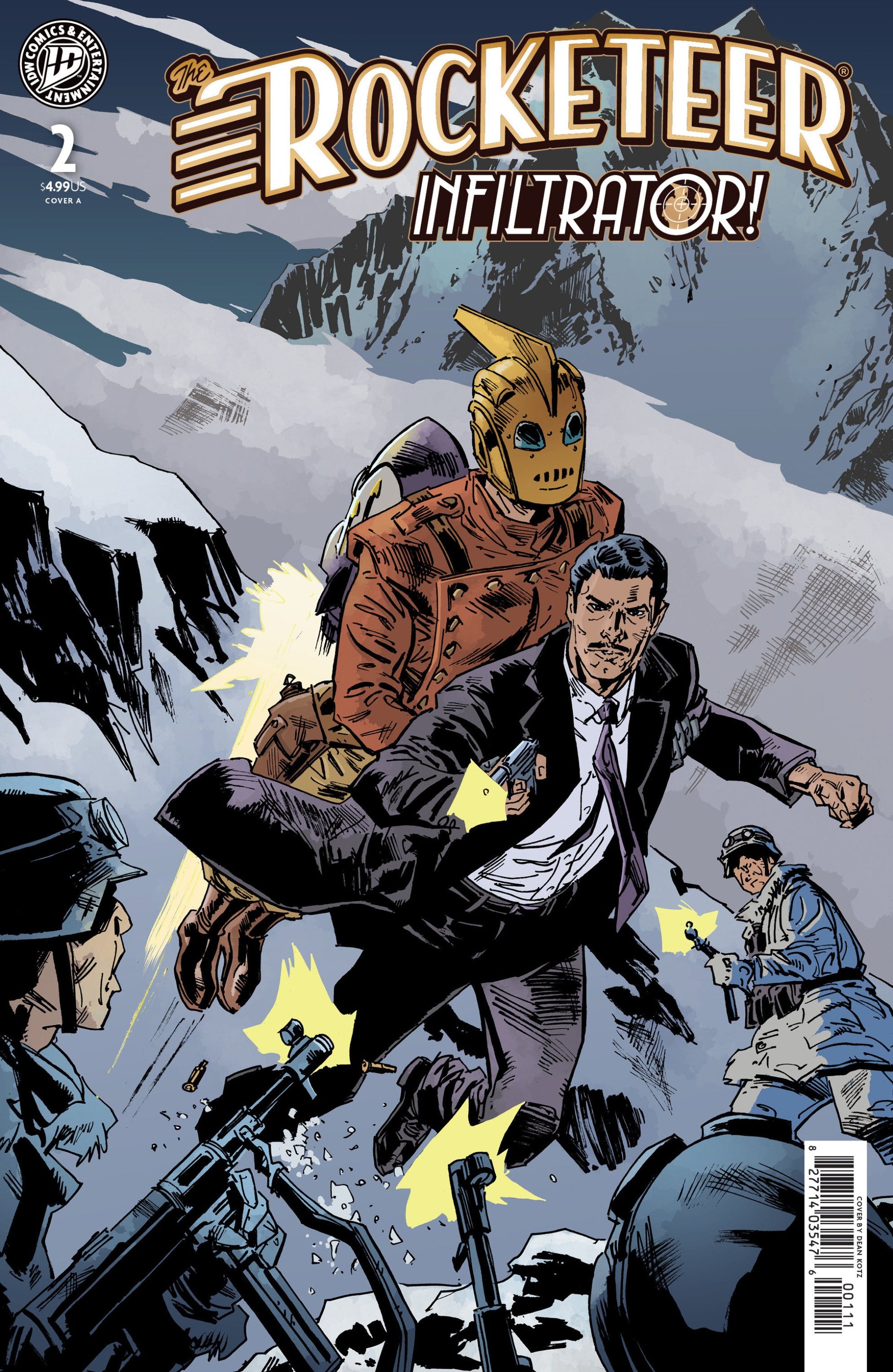 THE ROCKETEER INFILTRATOR #2 COVER A KOTZ CVR A