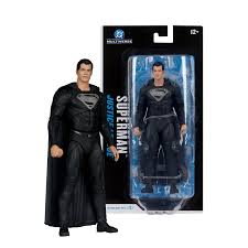 MULTIVERSE SUPERMAN BLACK SUIT JUSTICE LEAGUE BLISTER CARD