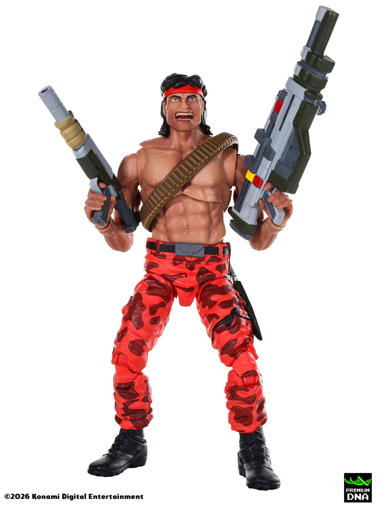CONTRA NES LANCE BEAN MAXIMUM PAYLOAD 1/12 SIGNATURE SERIES ACTION FIGURE