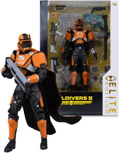 MCFARLANE ELITE EDITION HELL DIVERS II CE-35 TRENCH ENGINEER