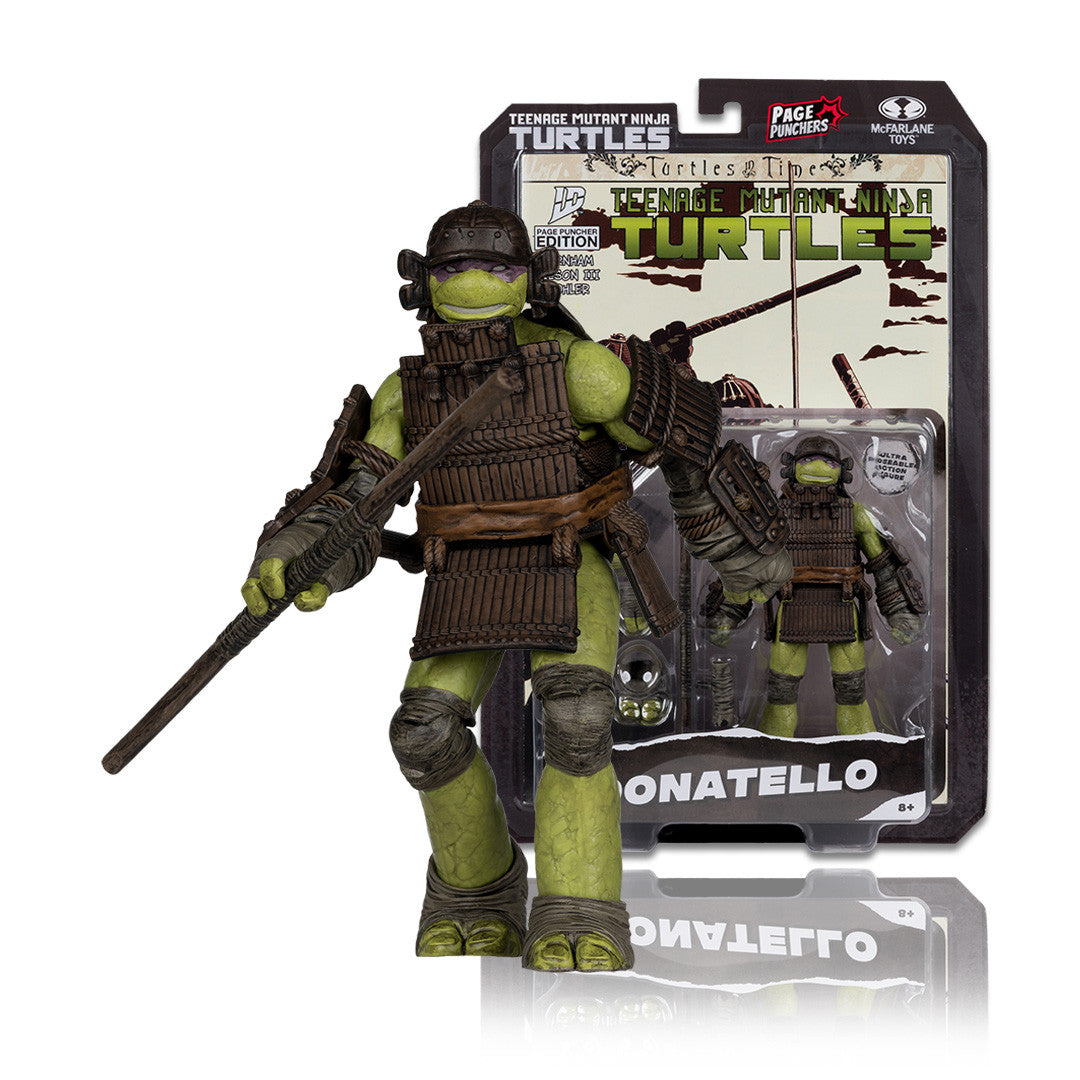TMNT DONATELLO TURTLES IN TIME 5IN FIGURE WITH COMIC